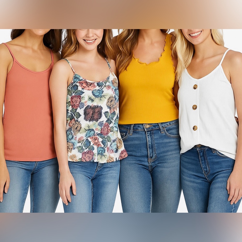 4 Camisole Tank Top Bundle Size Small Lot